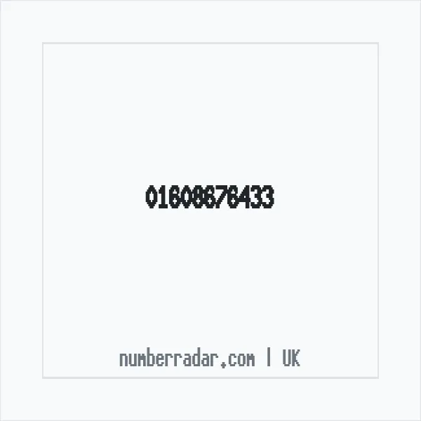 Reverse number check for +44 1608 676433 — who called me?