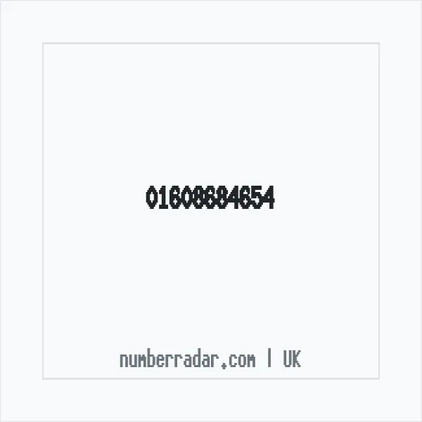 Reverse number check for +44 1608 684654 — who called me?