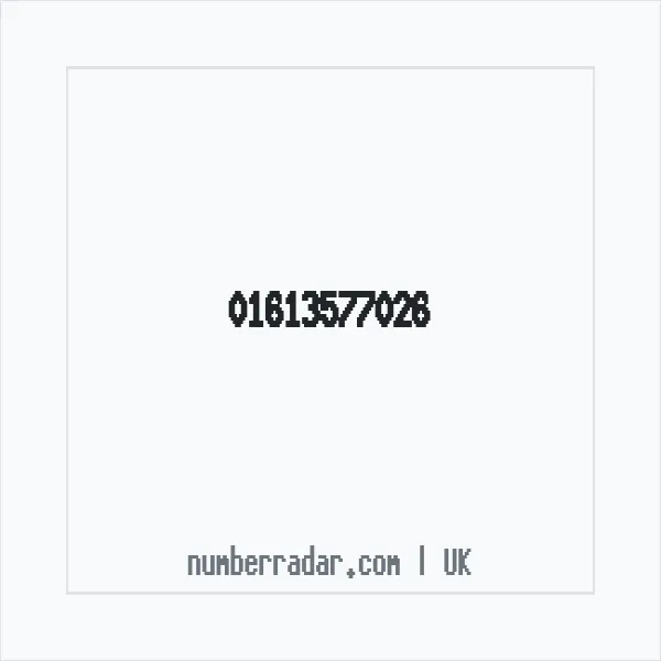 Reverse number check for +44 161 357 7026 — who called me?