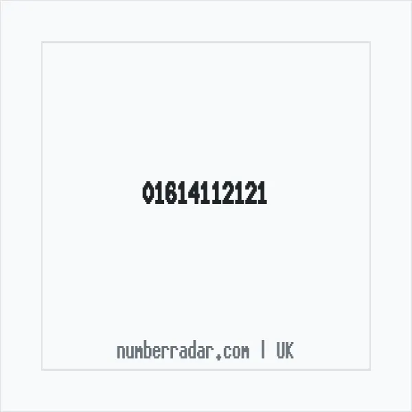 Reverse number check for +44 161 411 2121 — who called me?