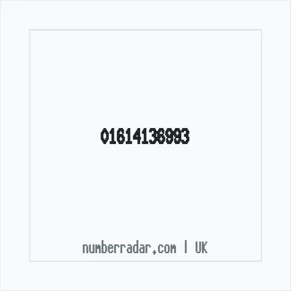 Reverse number check for +44 161 413 6993 — who called me?