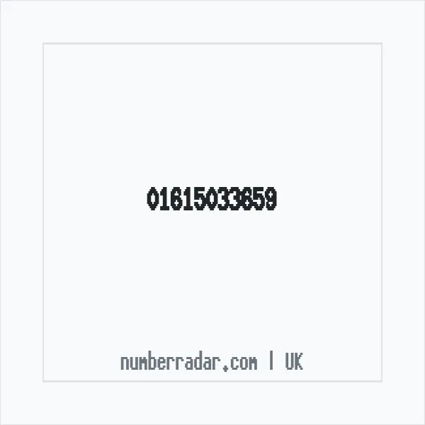 Reverse number check for +44 161 503 3659 — who called me?
