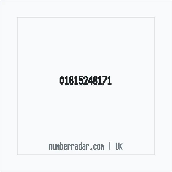 Reverse number check for +44 161 524 8171 — who called me?