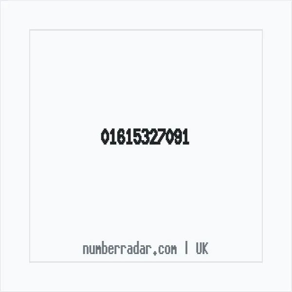 Reverse number check for +44 161 532 7091 — who called me?