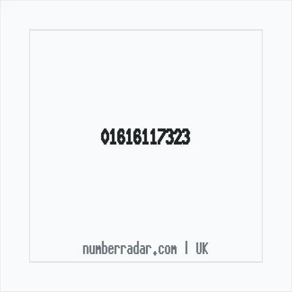Reverse number check for +44 161 611 7323 — who called me?