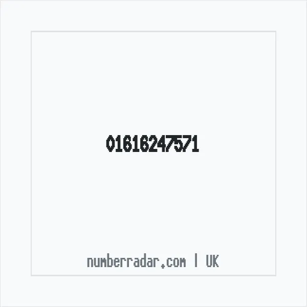Reverse number check for +44 161 624 7571 — who called me?