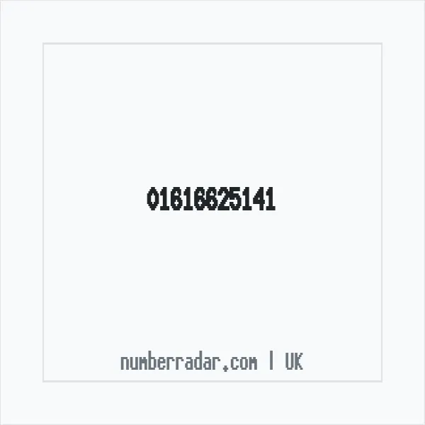 Reverse number check for +44 161 662 5141 — who called me?