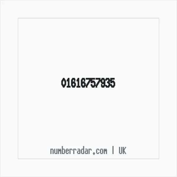 Reverse number check for +44 161 675 7935 — who called me?