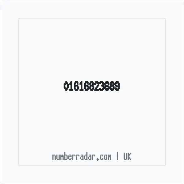 Reverse number check for +44 161 682 3689 — who called me?