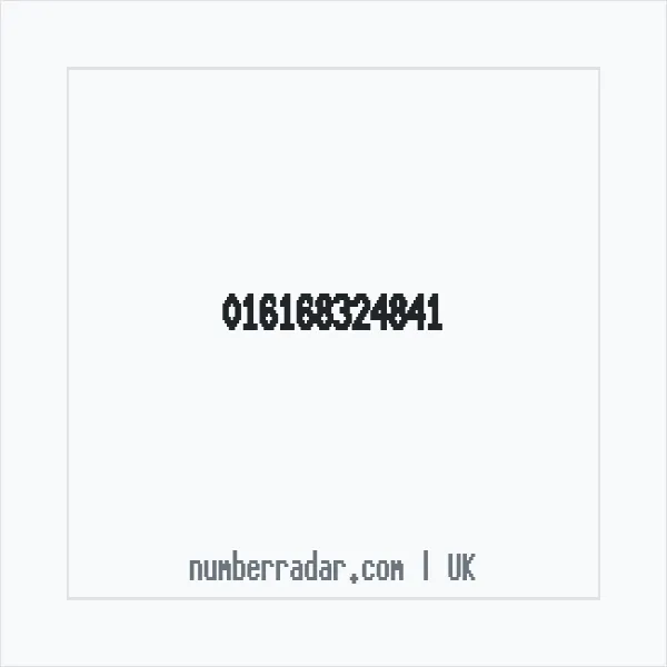 Reverse number check for +44 (1616) 832-484 — who called me?