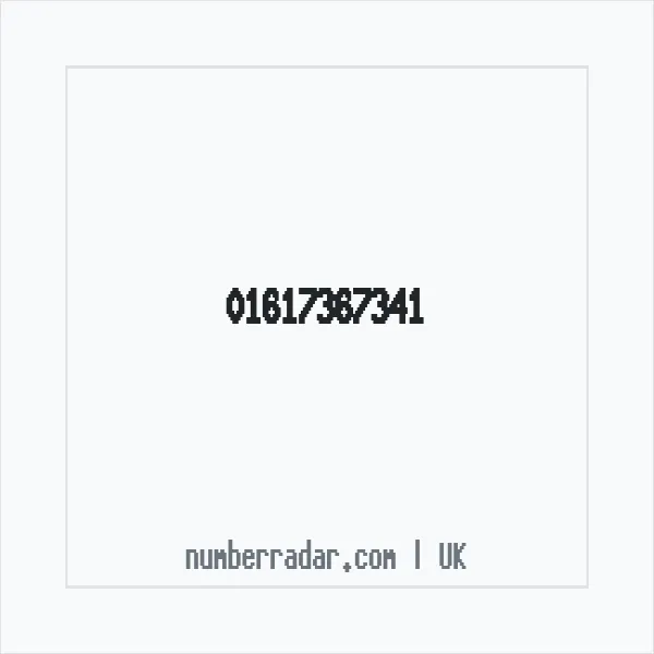 Reverse number check for +44 161 736 7341 — who called me?