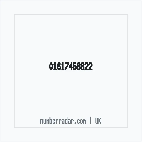 Reverse number check for +44 161 745 8622 — who called me?