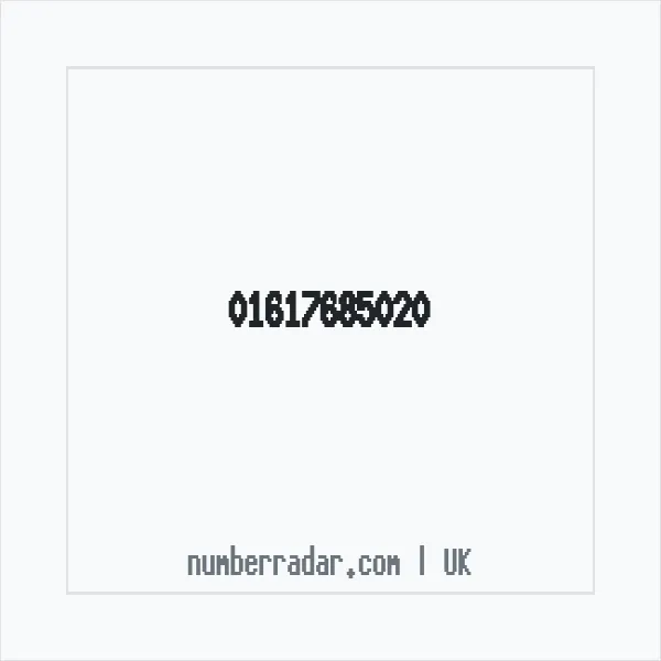 Reverse number check for +44 161 768 5020 — who called me?