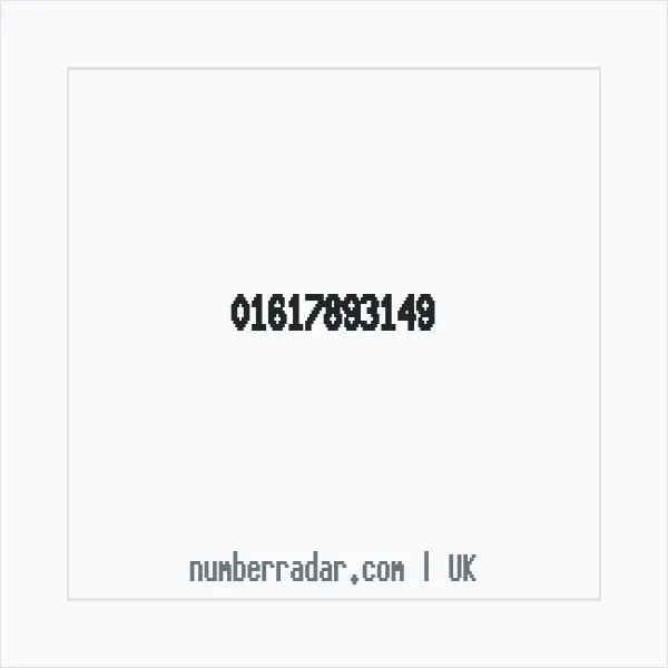 Reverse number check for +44 161 789 3149 — who called me?