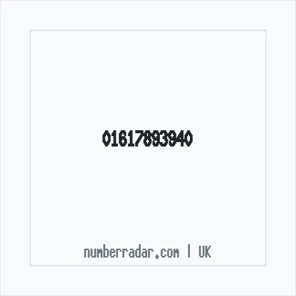 Reverse number check for +44 161 789 3940 — who called me?