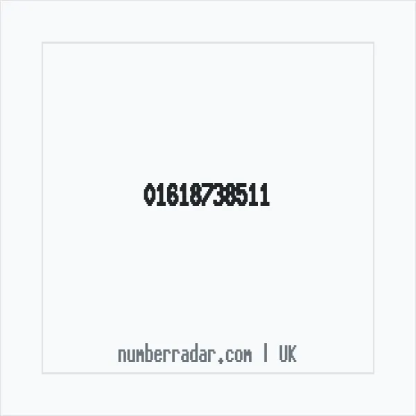 Reverse number check for +44 161 873 8511 — who called me?