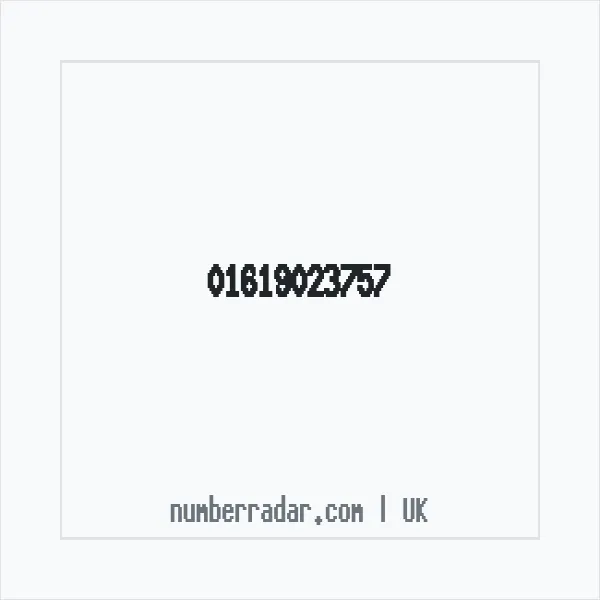 Reverse number check for +44 161 902 3757 — who called me?