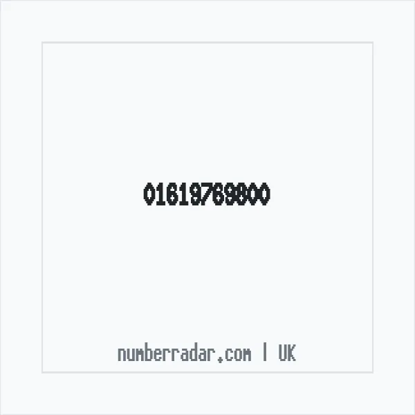 Reverse number check for +44 161 976 9800 — who called me?