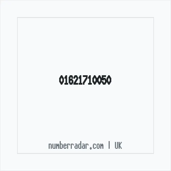 Reverse number check for +44 1621 710050 — who called me?