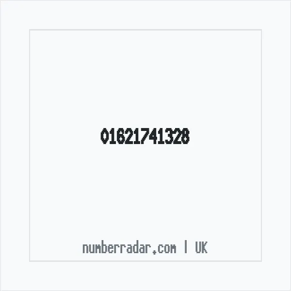 Reverse number check for +44 1621 741328 — who called me?