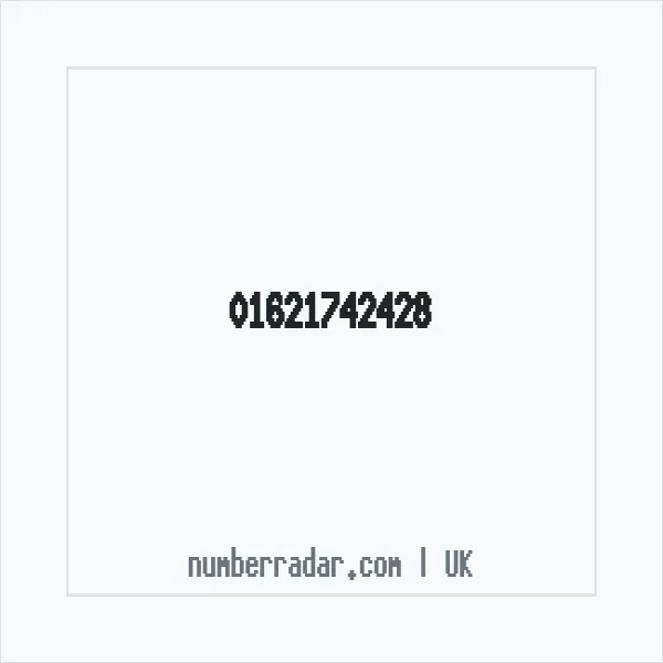 Reverse number check for +44 1621 742428 — who called me?