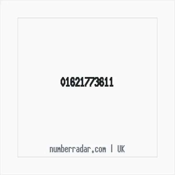 Reverse number check for +44 1621 773611 — who called me?
