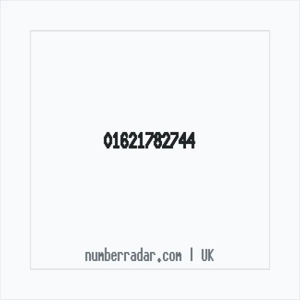 Reverse number check for +44 1621 782744 — who called me?