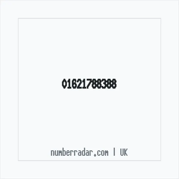 Reverse number check for +44 1621 788388 — who called me?