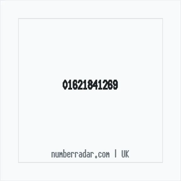 Reverse number check for +44 1621 841269 — who called me?