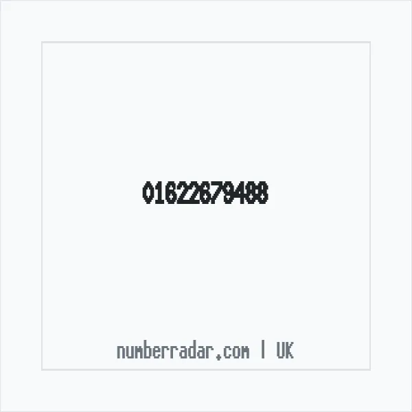 Reverse number check for +44 1622 679488 — who called me?