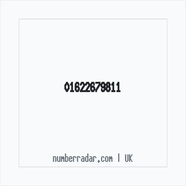Reverse number check for +44 1622 679811 — who called me?