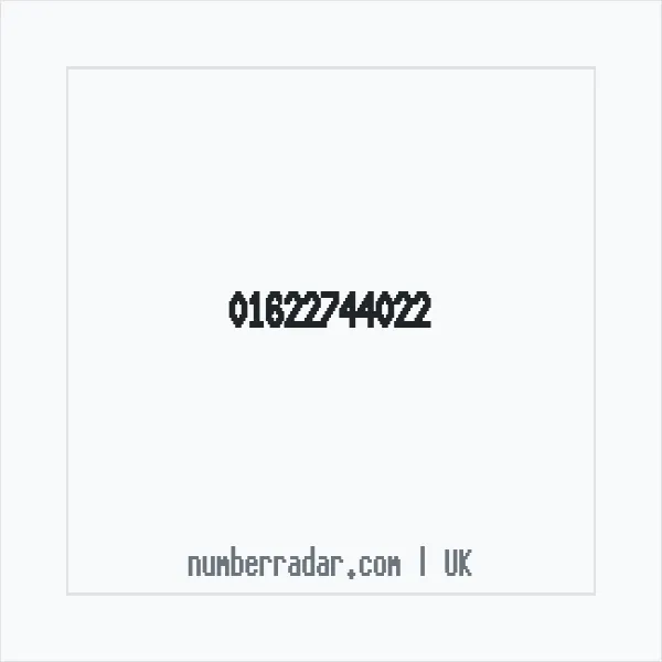 Reverse number check for +44 1622 744022 — who called me?