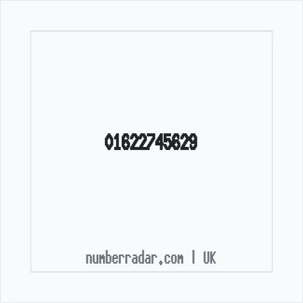 Reverse number check for +44 1622 745629 — who called me?
