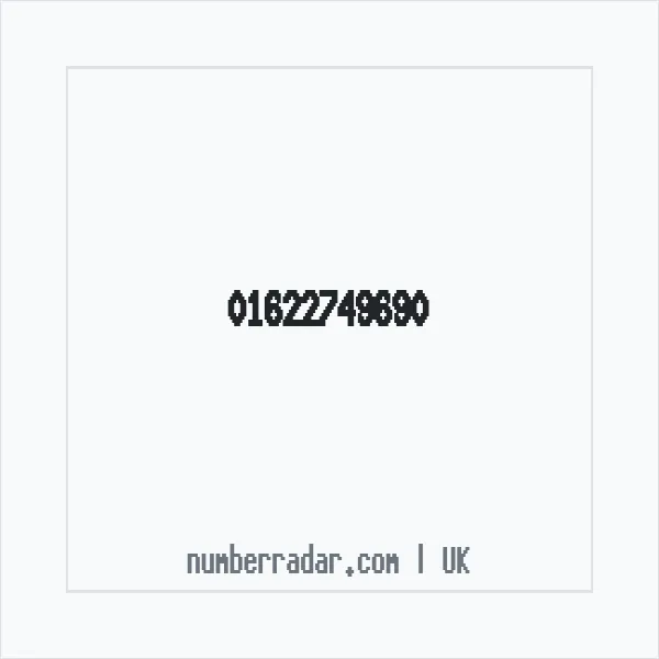 Reverse number check for +44 1622 749690 — who called me?