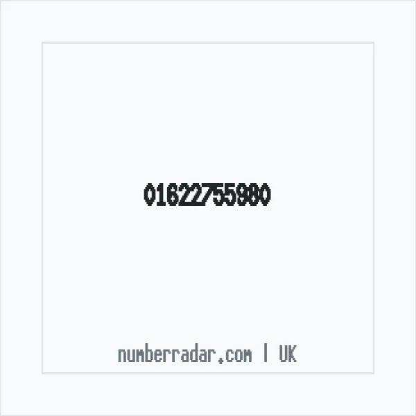 Reverse number check for +44 1622 755980 — who called me?
