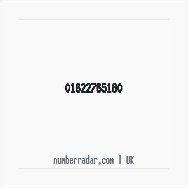 Reverse number check for +44 1622 765180 — who called me?