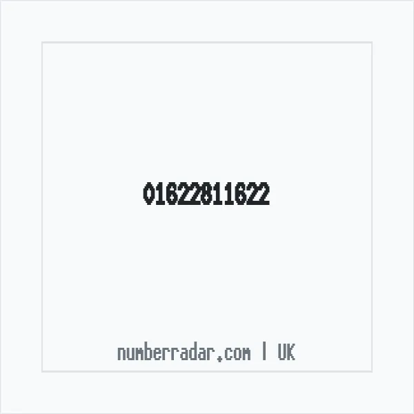 Reverse number check for +44 1622 811622 — who called me?