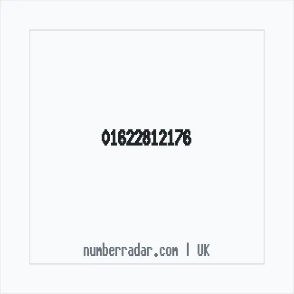 Reverse number check for +44 1622 812176 — who called me?