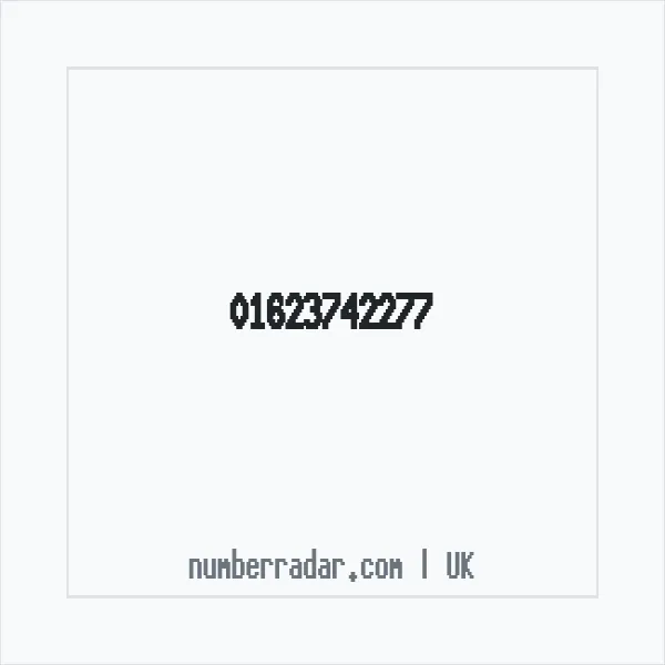 Reverse number check for +44 1623 742277 — who called me?