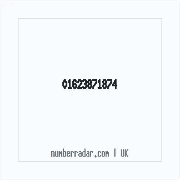 Reverse number check for +44 1623 871874 — who called me?