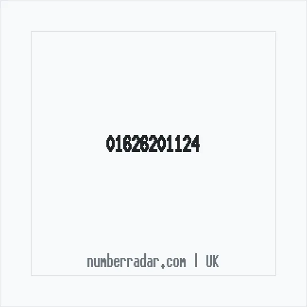 Reverse number check for +44 1626 201124 — who called me?