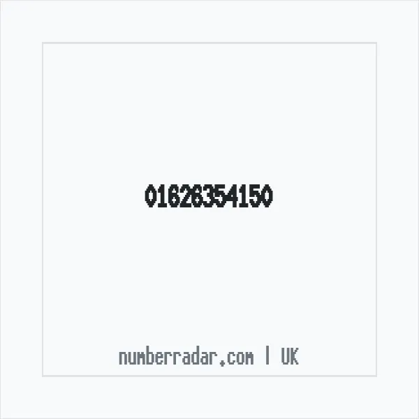 Reverse number check for +44 1626 354150 — who called me?