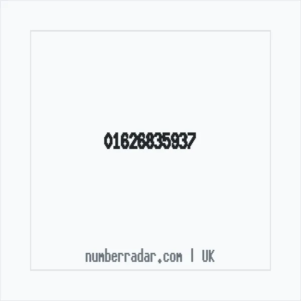 Reverse number check for +44 1626 835937 — who called me?