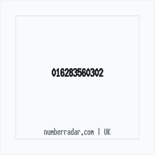 Reverse number check for +44 (1628) 356-030 — who called me?