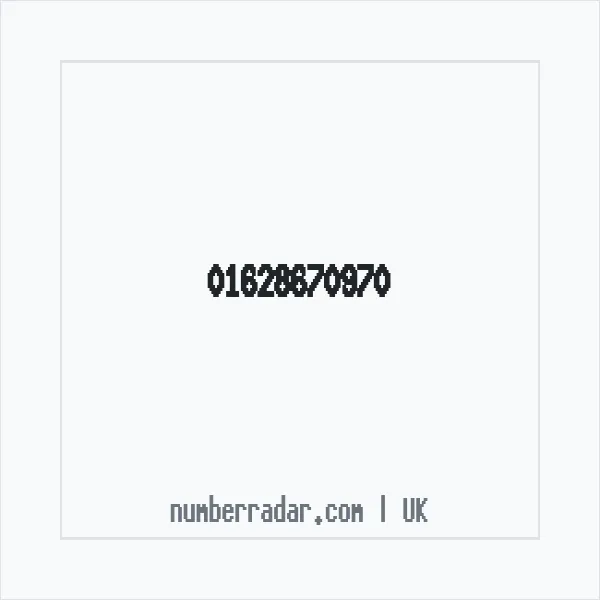 Reverse number check for +44 1628 670970 — who called me?