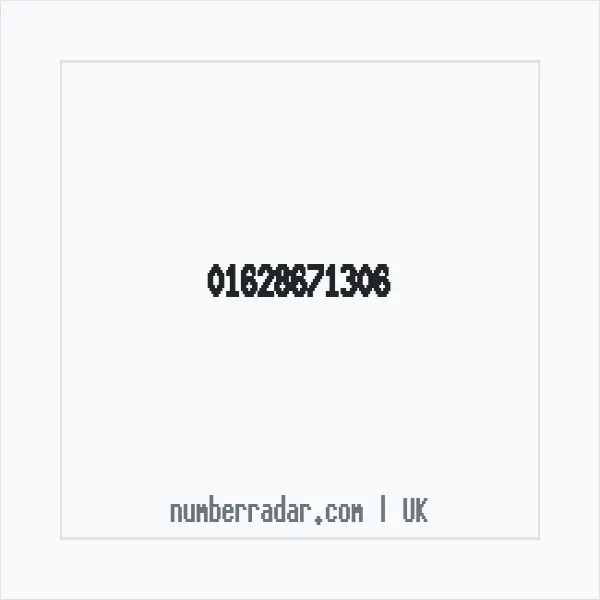 Reverse number check for +44 1628 671306 — who called me?