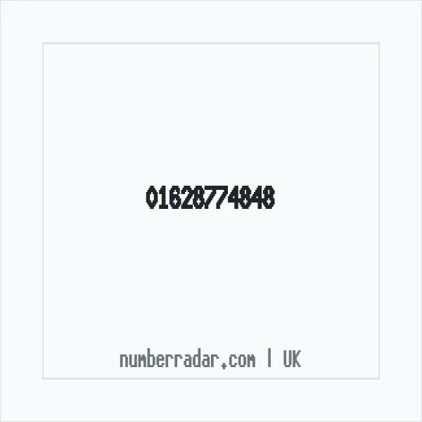 Reverse number check for +44 1628 774848 — who called me?