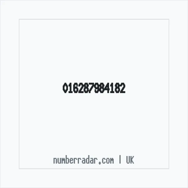Reverse number check for +44 (1628) 798-418 — who called me?