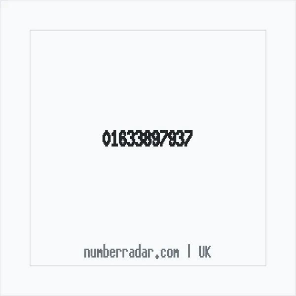 Reverse number check for +44 1633 897937 — who called me?