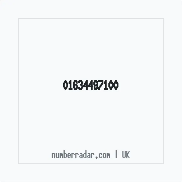 Reverse number check for +44 1634 497100 — who called me?